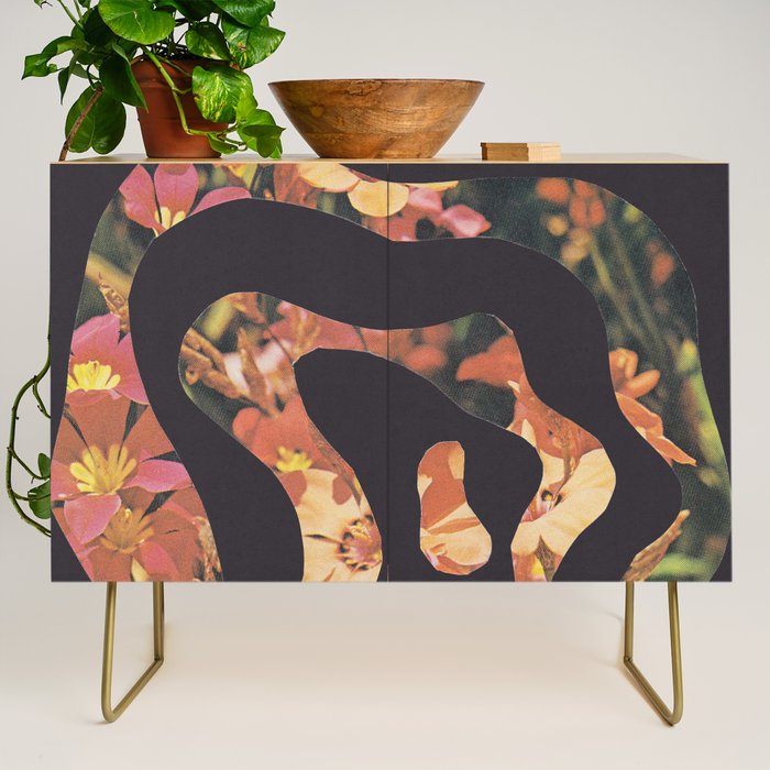 Contours of Blooms #2 Credenza Gallery Image 1