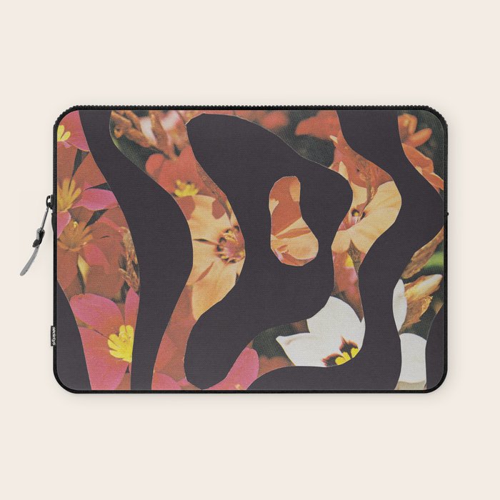 Contours of Blooms #2 Laptop Sleeve Gallery Image 1