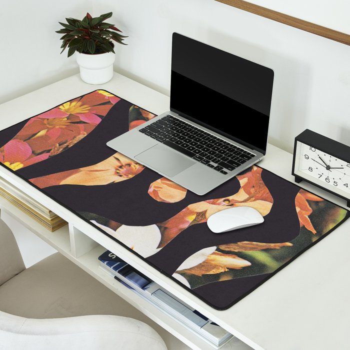 Contours of Blooms #2 Desk Mat Gallery Image 2