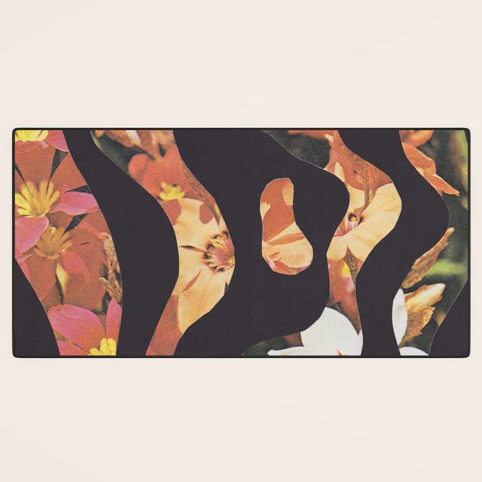 Contours of Blooms #2 Desk Mat Gallery Image 3