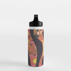 Contours of Blooms #2 Water Bottle Gallery Image 3