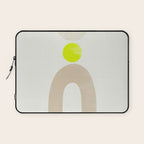 Balancing Shapes NO.3 | Neon Laptop Sleeve Gallery Image 1