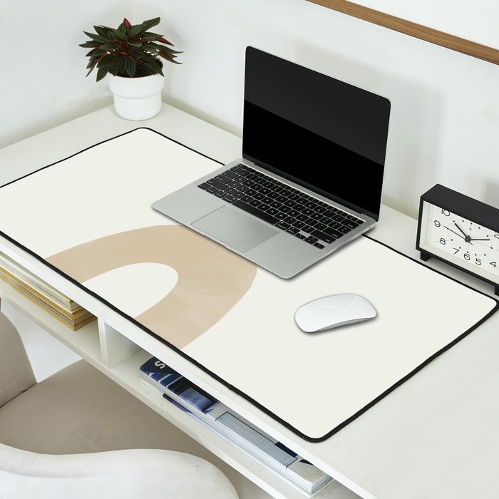 Balancing Shapes NO.3 | Neon Desk Mat Gallery Image 2