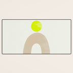 Balancing Shapes NO.3 | Neon Desk Mat Gallery Image 3