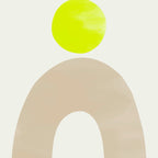 Balancing Shapes NO.3 | Neon Coffee Mug Gallery Image 2