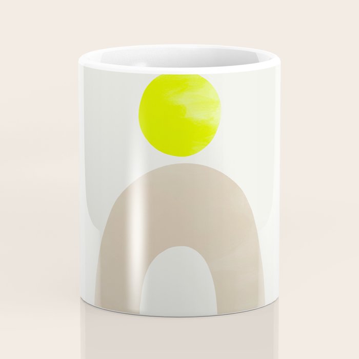 Balancing Shapes NO.3 | Neon Coffee Mug Gallery Image 4