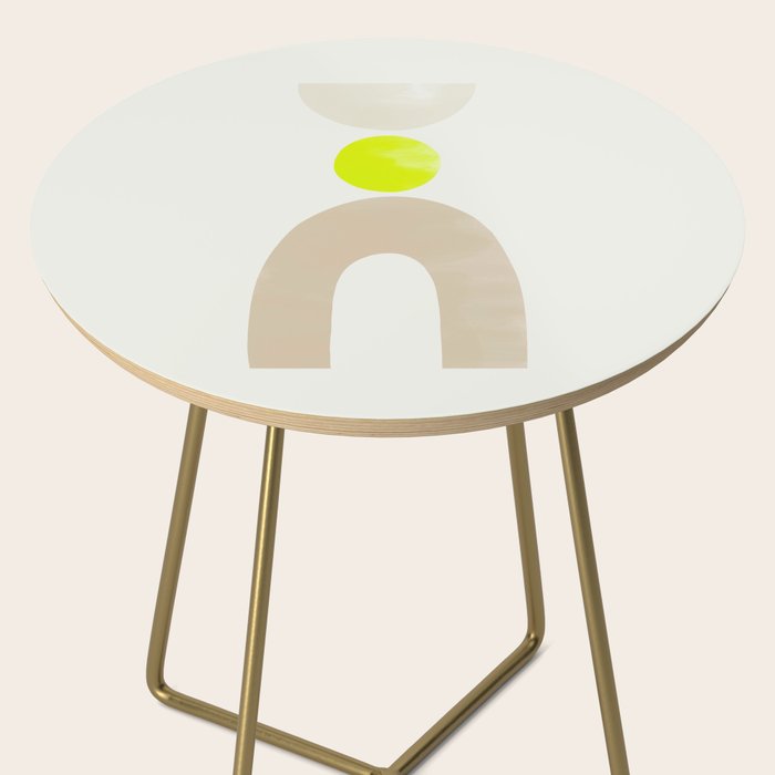 Balancing Shapes NO.3 | Neon Side Table Gallery Image 2