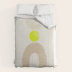 Balancing Shapes NO.3 | Neon Comforter Gallery Image 6