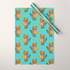 Summer Bear Wrapping Paper Gallery Image 1