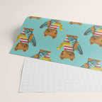 Summer Bear Wrapping Paper Gallery Image 2