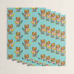 Summer Bear Wrapping Paper Gallery Image 3