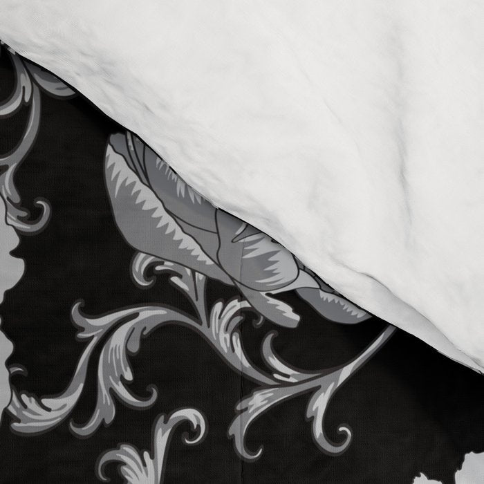 Goth Romantic Vintage Peonies Comforter Gallery Image 4