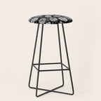 Goth Romantic Vintage Peonies Stool Gallery Image 1