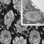 Goth Romantic Vintage Peonies Wall Tapestry Gallery Image 3