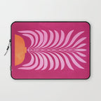 THE VASE 02: Bordeaux Wine Leaves Laptop Sleeve Gallery Image 1