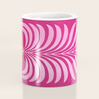 THE VASE 02: Bordeaux Wine Leaves Coffee Mug Gallery Image 4