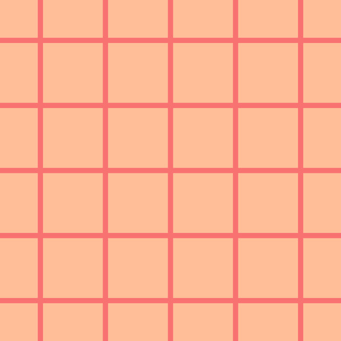 Peach Pink Grid Minimal Geometric Pattern Coffee Mug Gallery Image 2