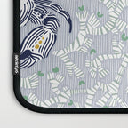 Lobster and crab coastal nostalgia grey Laptop Sleeve Gallery Image 3