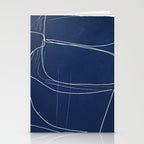 Minimal Abstract Line Art 15 Stationery Card Gallery Image 2