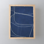 Minimal Abstract Line Art 15 Mini Art Print Gallery Image 1