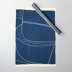 Minimal Abstract Line Art 15 Wrapping Paper Gallery Image 1