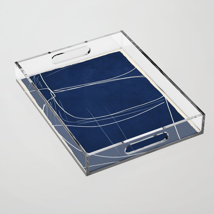Minimal Abstract Line Art 15 Acrylic Tray Gallery Image 1