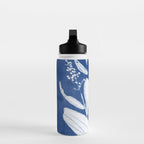 minimal plant 24/Blue Water Bottle Gallery Image 3