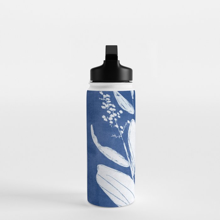 minimal plant 24/Blue Water Bottle Gallery Image 3