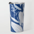 minimal plant 24/Blue Travel Mug Gallery Image 3