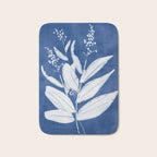 minimal plant 24/Blue Bath Mat Gallery Image 1