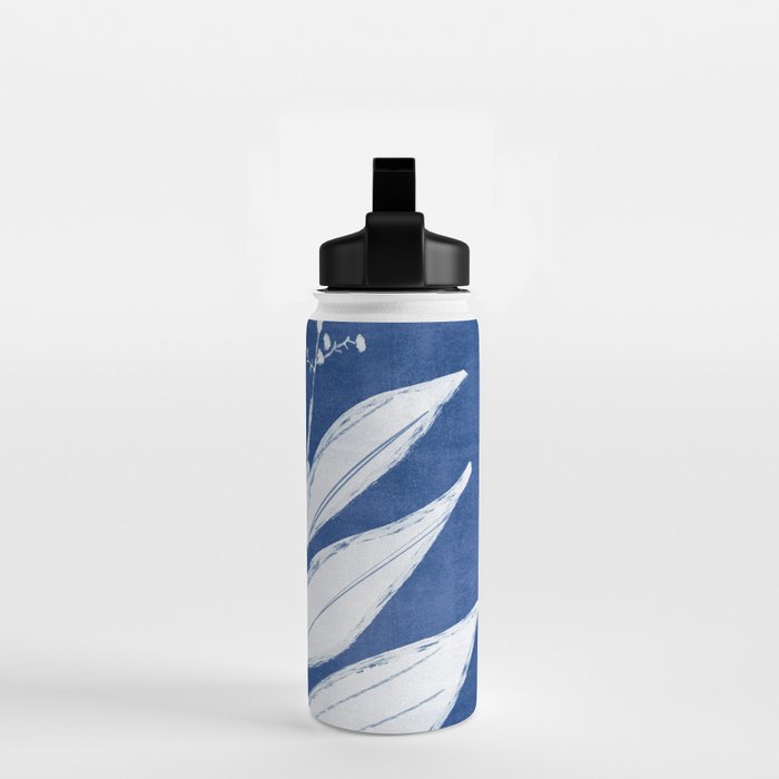 minimal plant 24/Blue Water Bottle Gallery Image 2