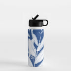 minimal plant 24/Blue Water Bottle Gallery Image 1