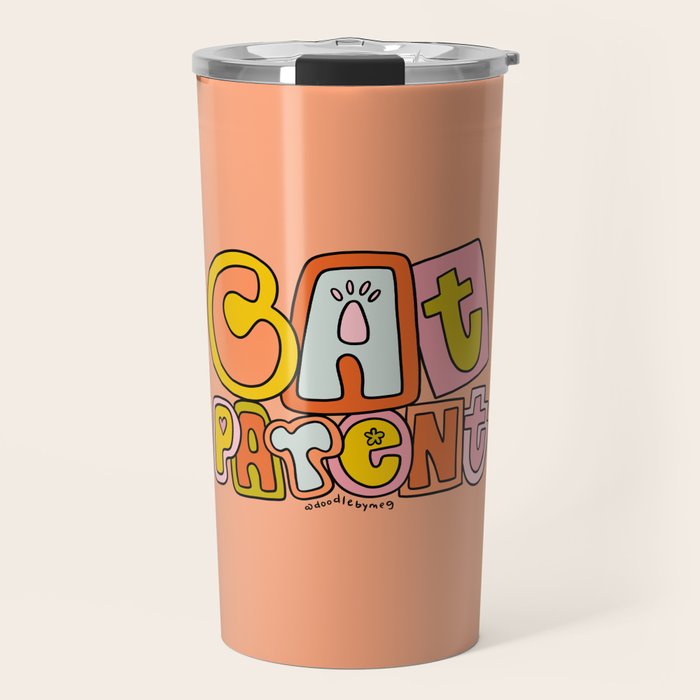 Cat Parent Travel Mug Gallery Image 1