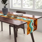 Psychedelic Eye Melt - 60s Palette Table Runner Gallery Image 2