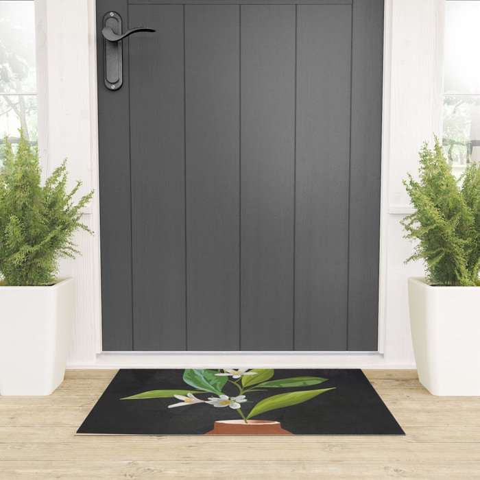 Little Pretty Bloom 3 Welcome Mat Gallery Image 3