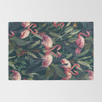 Tropical Flamingos Rug Gallery Image 2