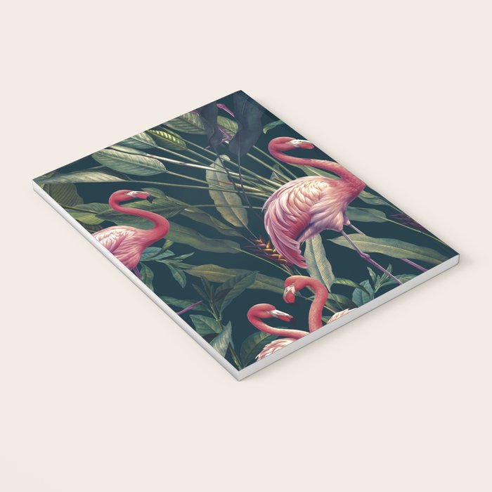 Tropical Flamingos Notebook Gallery Image 3