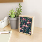 Tropical Flamingos Mini Art Print Gallery Image 2
