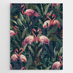 Tropical Flamingos Jigsaw Puzzle Gallery Image 1
