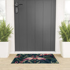 Tropical Flamingos Welcome Mat Gallery Image 3