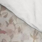 Antique French Aubusson Rose Sage Floral Comforter Gallery Image 4
