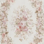 Antique French Aubusson Rose Sage Floral Coffee Mug Gallery Image 2