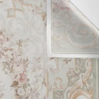 Antique French Aubusson Rose Sage Floral Wall Tapestry Gallery Image 3