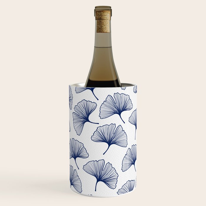 Ginkgo Leafs Pattern_42 Wine Chiller Gallery Image 2