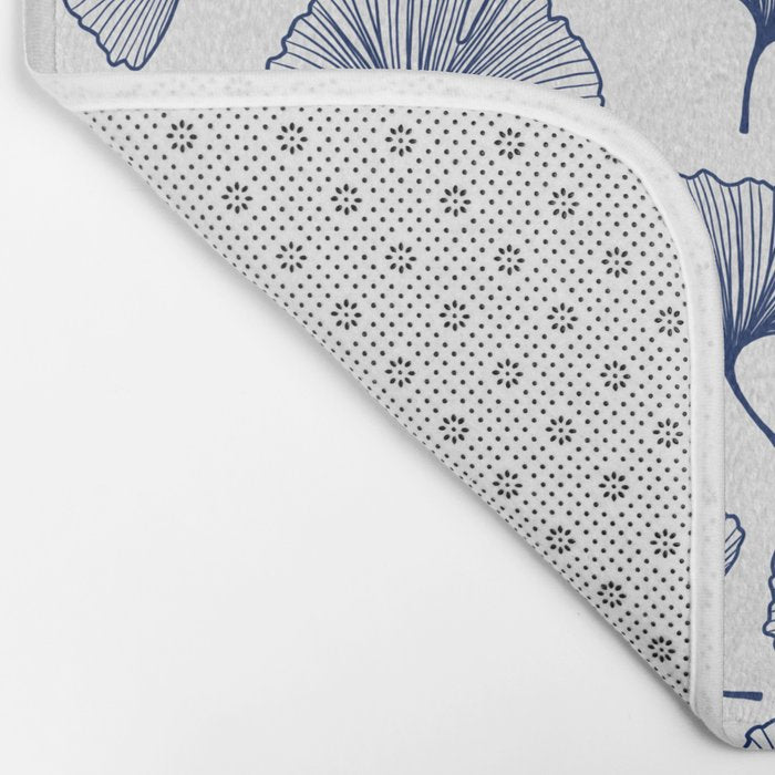 Ginkgo Leafs Pattern_42 Bath Mat Gallery Image 2