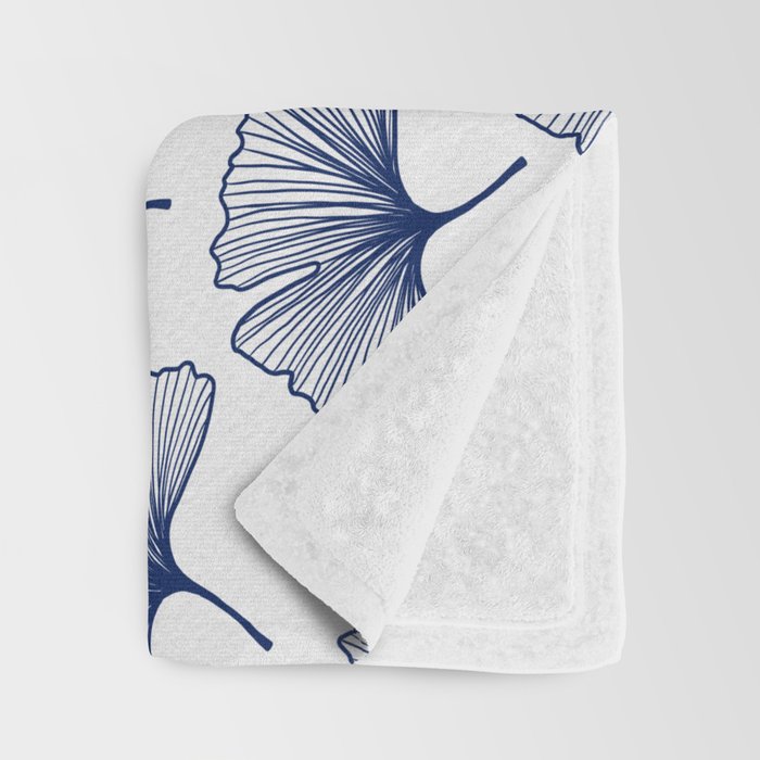 Ginkgo Leafs Pattern_42 Throw Blanket Gallery Image 3