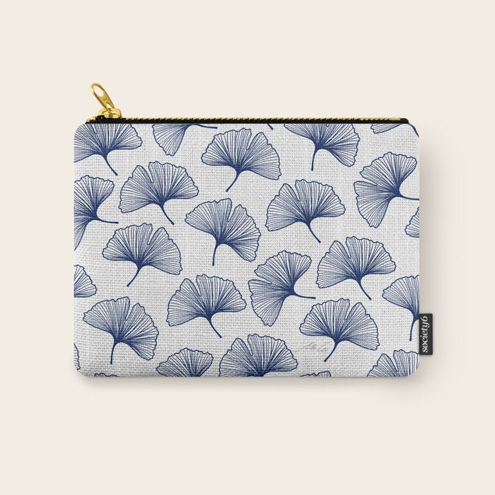 Ginkgo Leafs Pattern_42 Carry All Pouch Gallery Image 1
