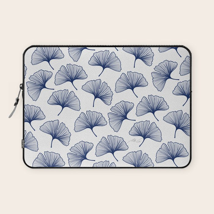 Ginkgo Leafs Pattern_42 Laptop Sleeve Gallery Image 1