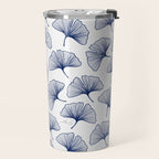 Ginkgo Leafs Pattern_42 Travel Mug Gallery Image 2
