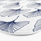 Ginkgo Leafs Pattern_42 Bath Mat Gallery Image 3